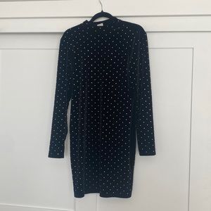 H&M mock neck dress